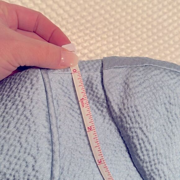 NWT- Sara Campbell Boston Cap Sleeve Shift Dress Light Blue Size 8 - Picture 15 of 15